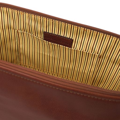 Smarty - Leather toiletry bag - Small size