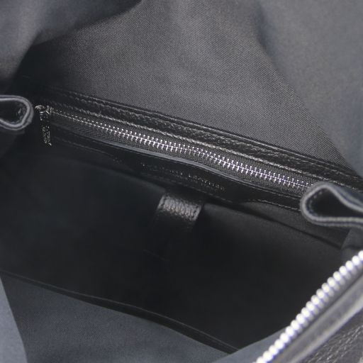 Light Blue leather Backpacks Denver - by Tuscany Leather