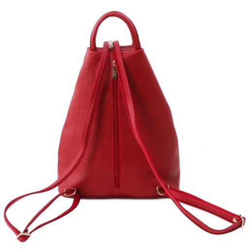 Black leather Backpacks Shanghai - by Tuscany Leather