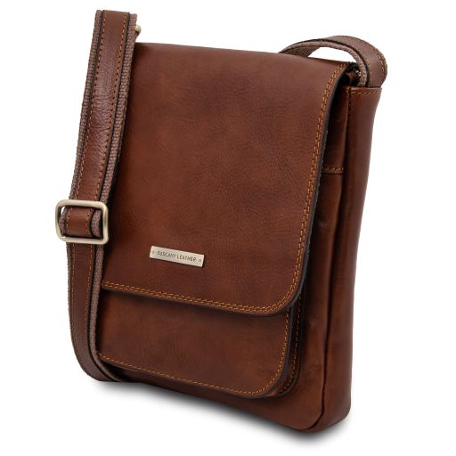 Black leather Satchels Jimmy - by Tuscany Leather