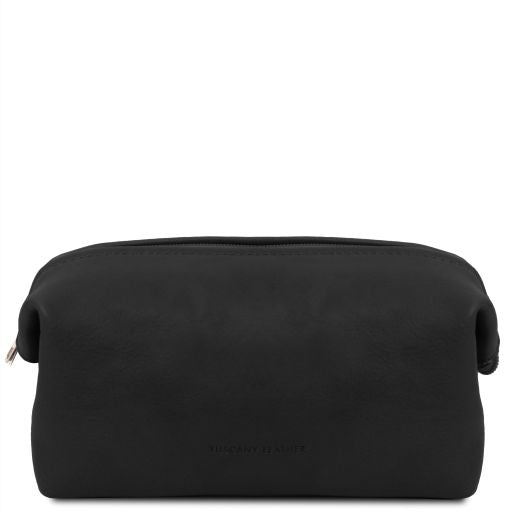 Smarty - Leather toiletry bag - Small size