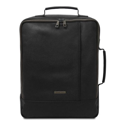 Black leather Backpacks Brooklyn - by Tuscany Leather