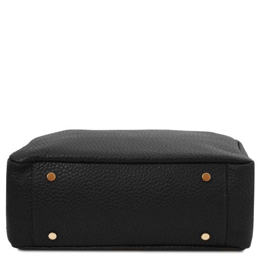 Amy - Soft leather shopping bag