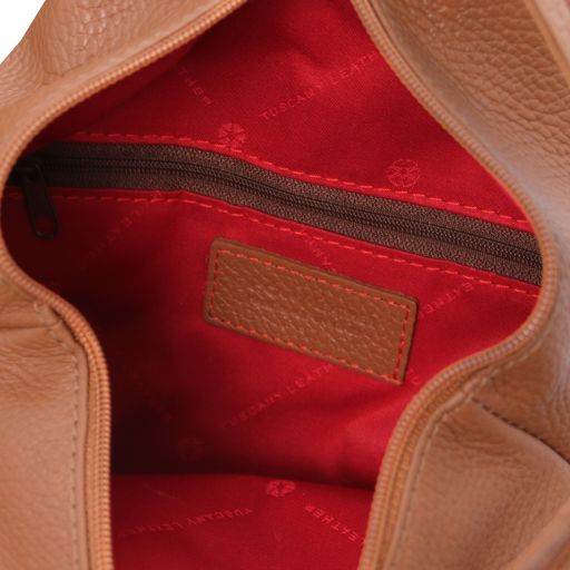 Black leather Backpacks Shanghai - by Tuscany Leather
