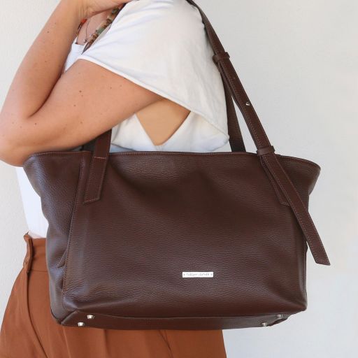 TL Bag - Soft leather shopping bag