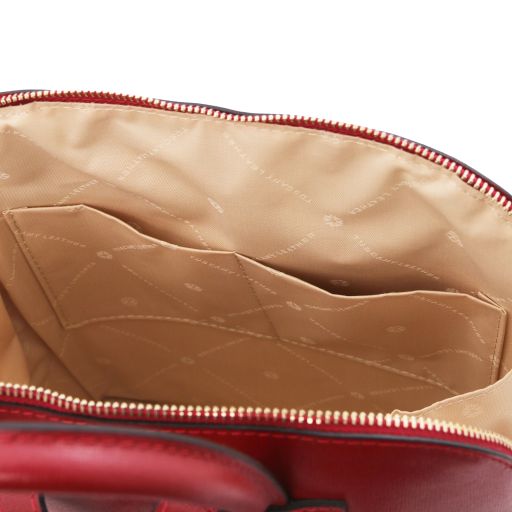 TL Bag - Saffiano leather backpack for women