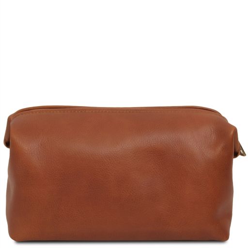 Smarty - Leather toiletry bag - Large size