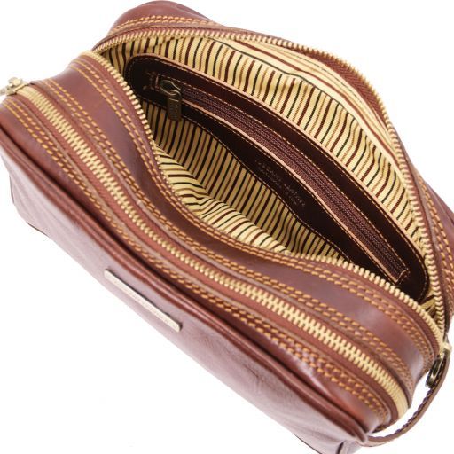 Igor - Leather toiletry bag