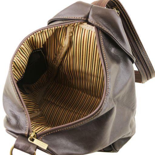 Brown leather Backpacks Delhi - by Tuscany Leather