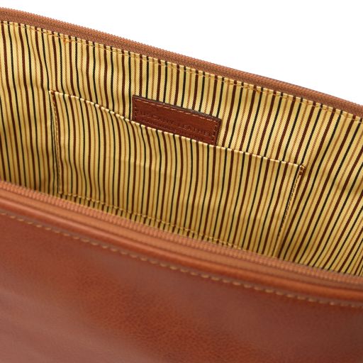 Smarty - Leather toiletry bag - Large size