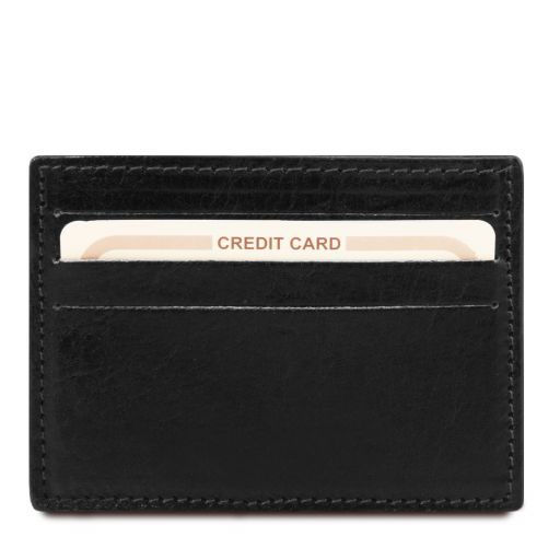 Exclusive leather credit/business card