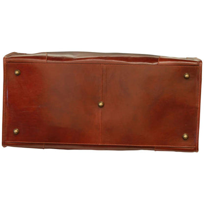 Leather "Old America" Bag (Medium) - Brown