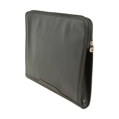 Leather Portfolio- Black