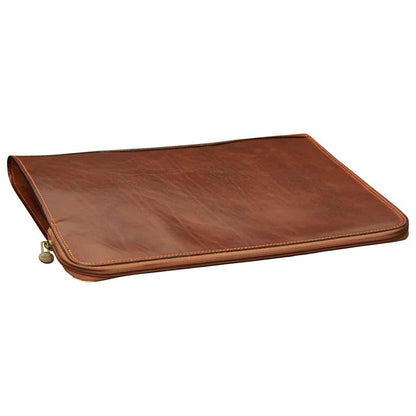 Leather Portfolio - Brown