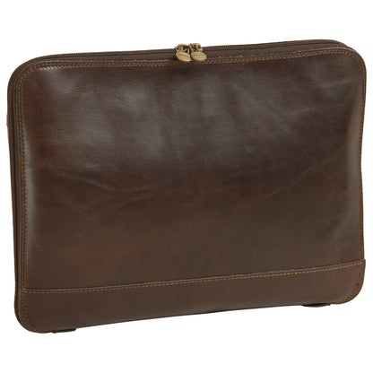 Leather Folder - Dark Brown