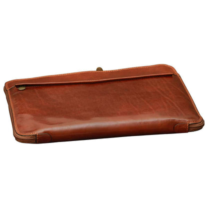 Leather Folder - Brown