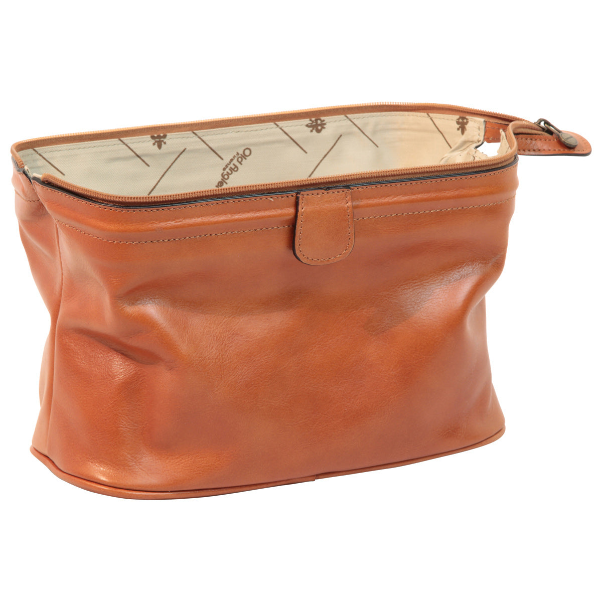 Leather Beauty Case - Brown Colonial