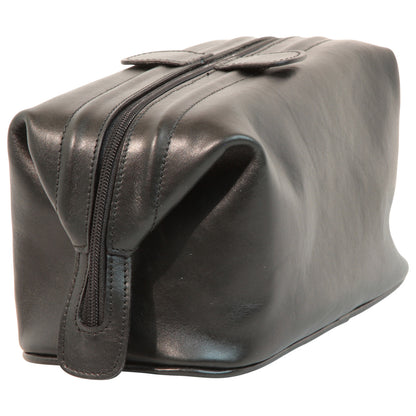 Leather Beauty Case - Black