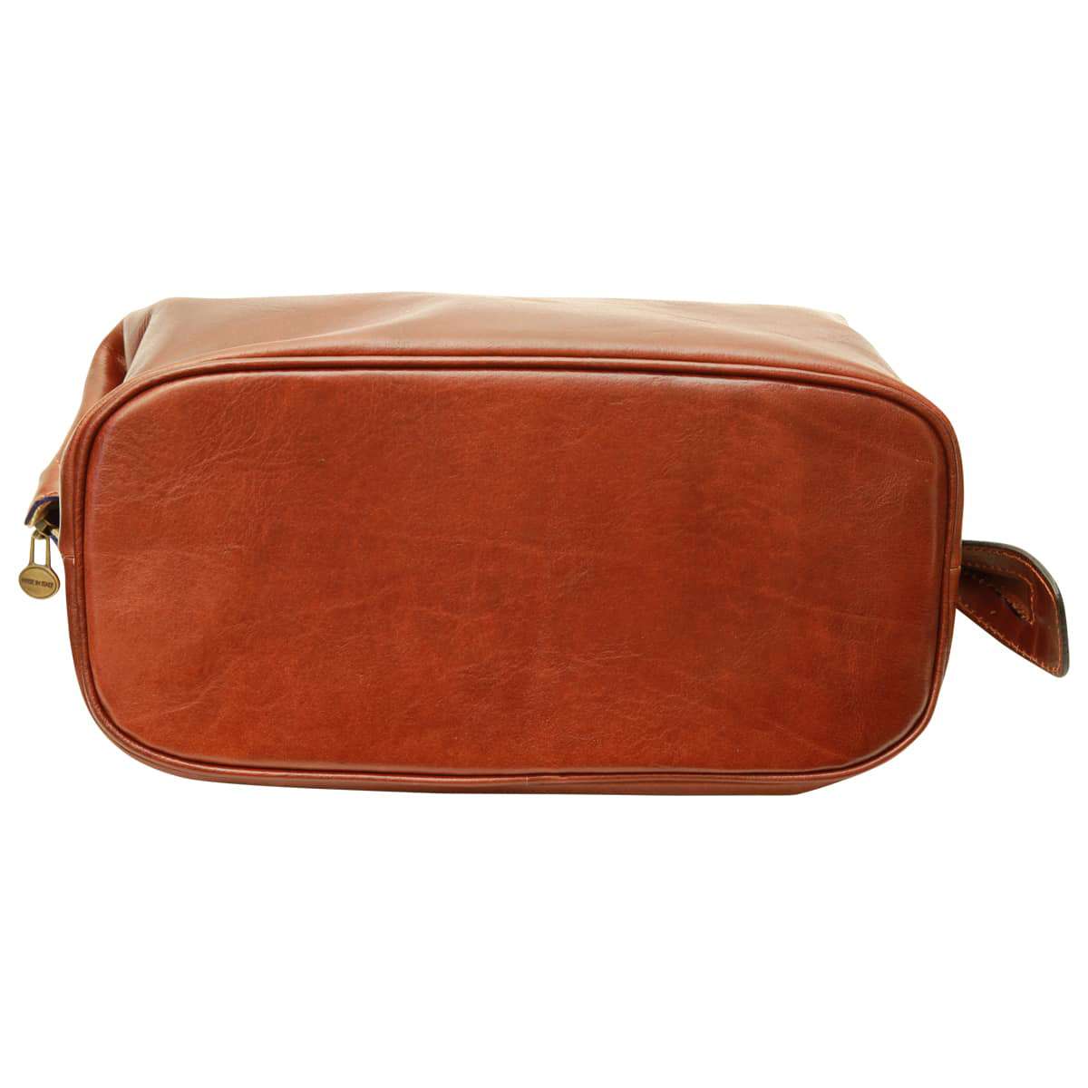 Leather Beauty Case. Brown