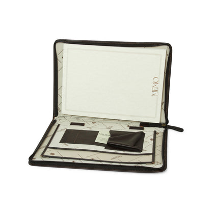Full Grain Leather Folder – Dark Brown