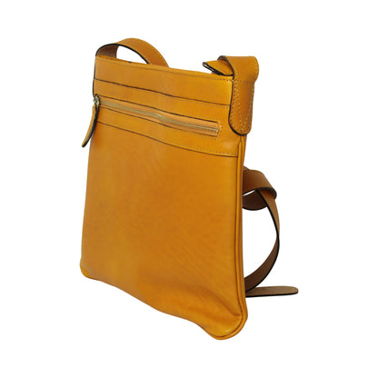 Leather Hip Bag - Yellow Ocher