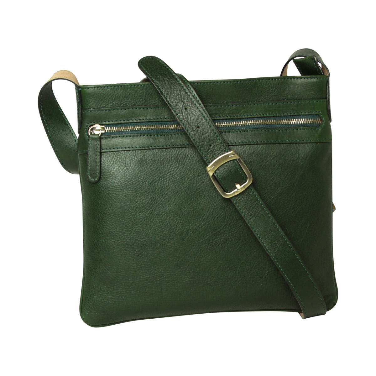 Leather Hip Bag - Green
