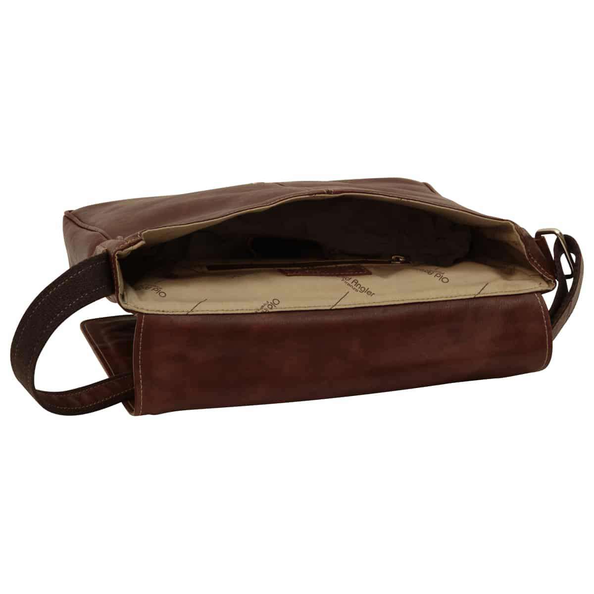 Lightweight Messenger Bag - Chestnut