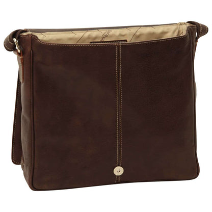Lightweight Messenger Bag - Dark Brown
