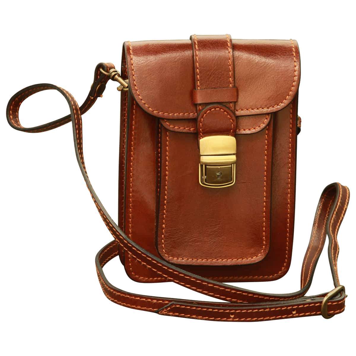 Leather Belt Piece - Brown