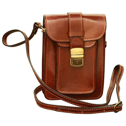 Leather Belt Piece - Brown