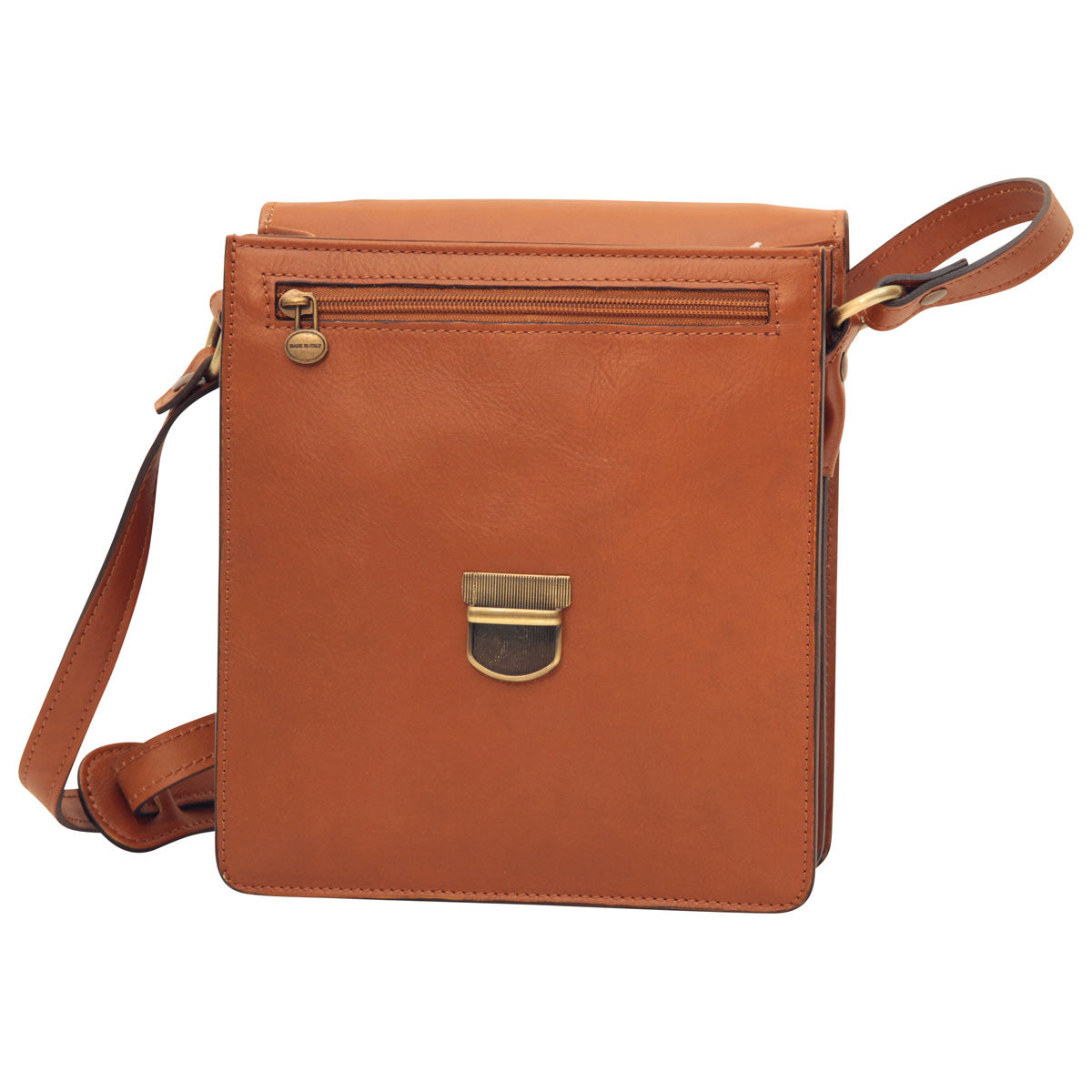 Classica Ii Leather Satchel - Brown Colonial
