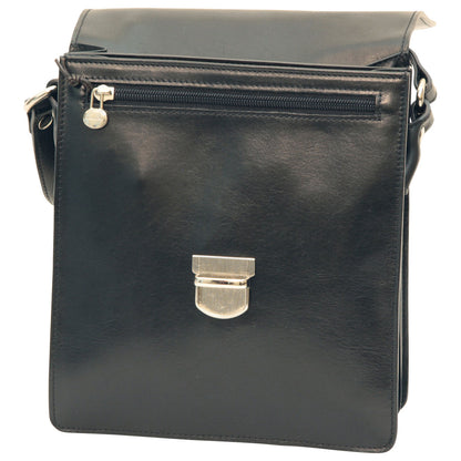 Classica Ii Leather Satchel - Black