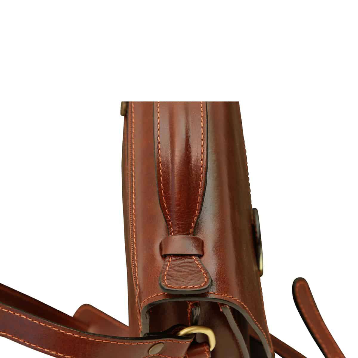Classica Ii Leather Satchel - Brown