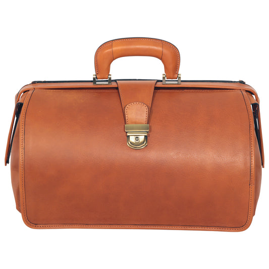 Leather Doctor'S Bag - Brown Colonial