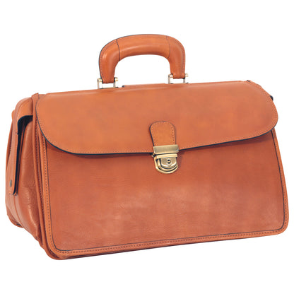 Leather Doctor'S Bag - Brown Colonial