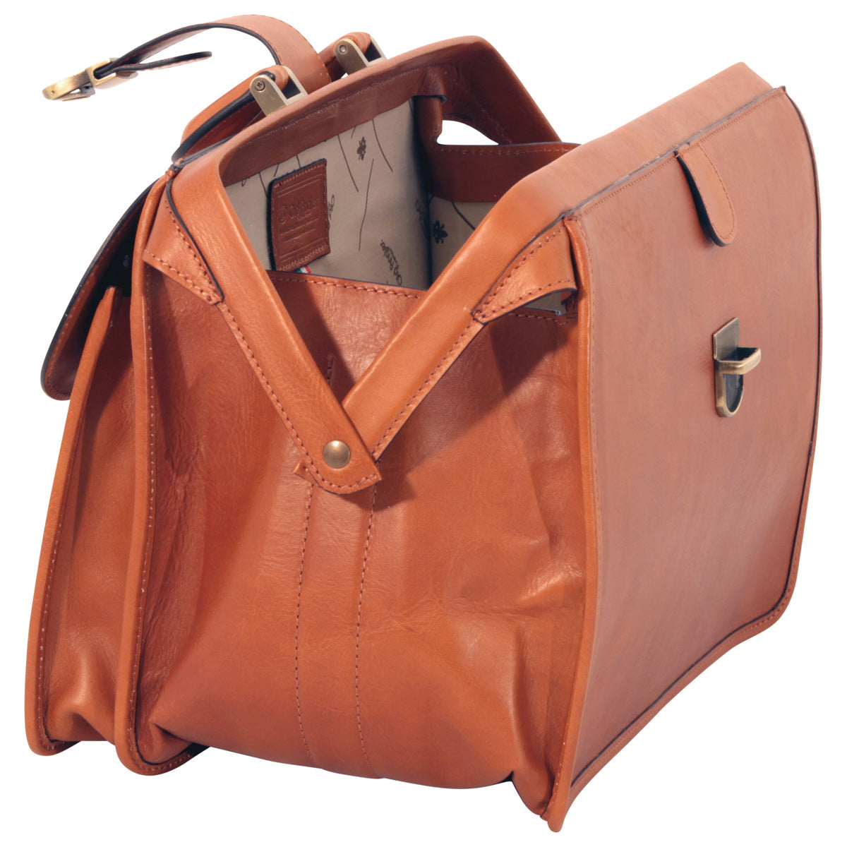 Leather Doctor'S Bag - Brown Colonial