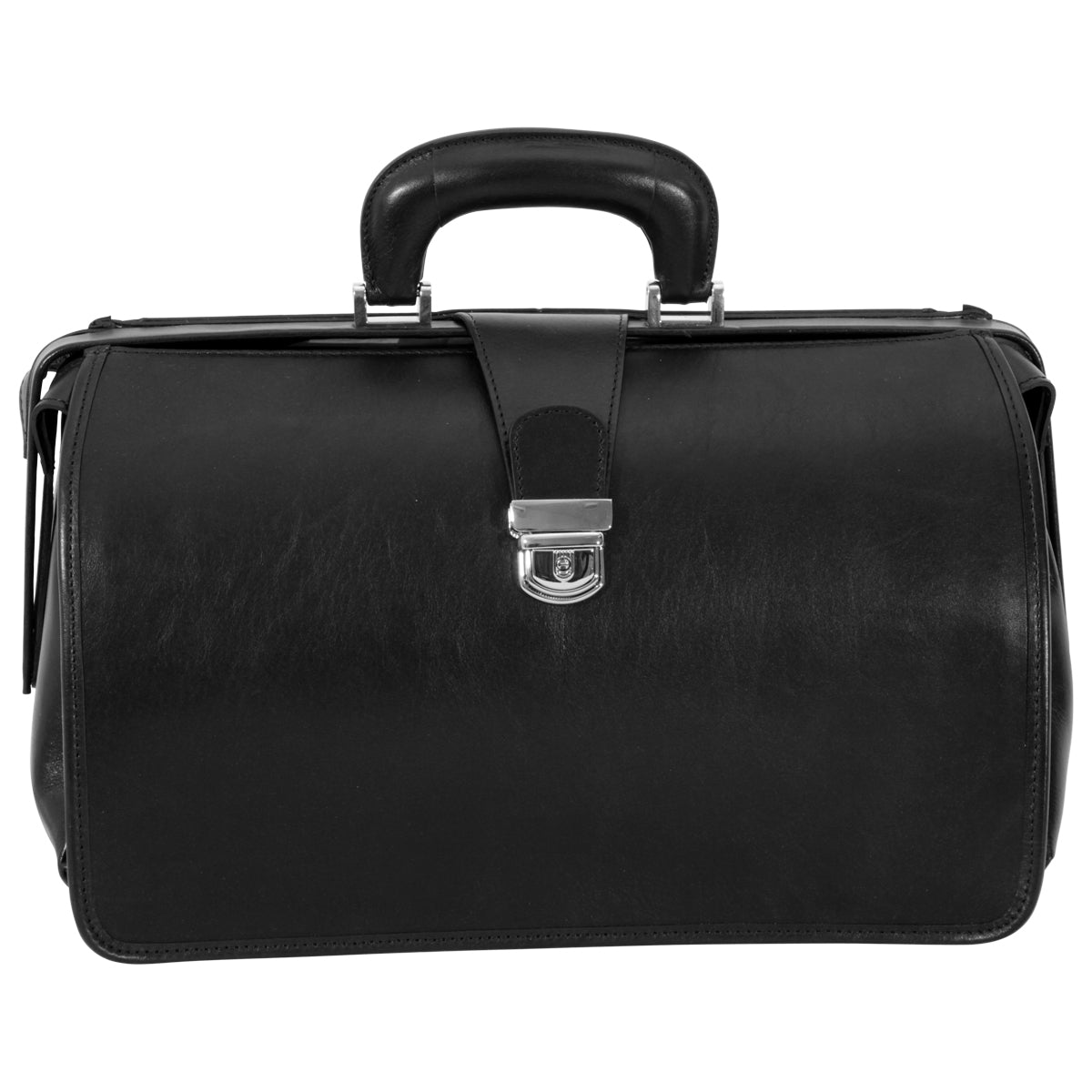 Leather Doctor'S Bag - Black