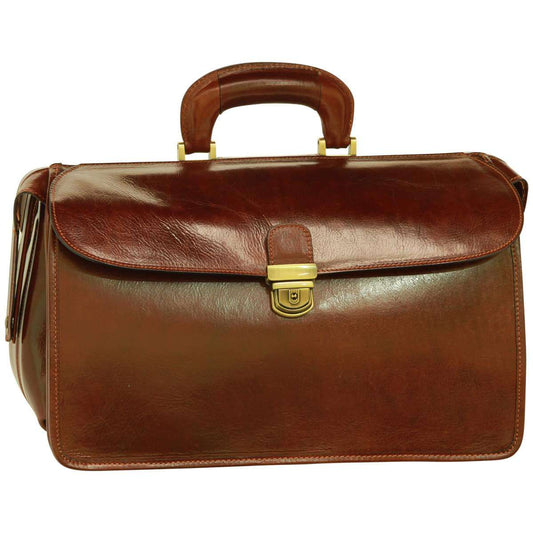 Leather Doctor'S Bag - Brown