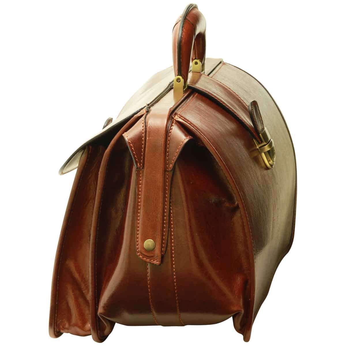 Leather Doctor'S Bag - Brown
