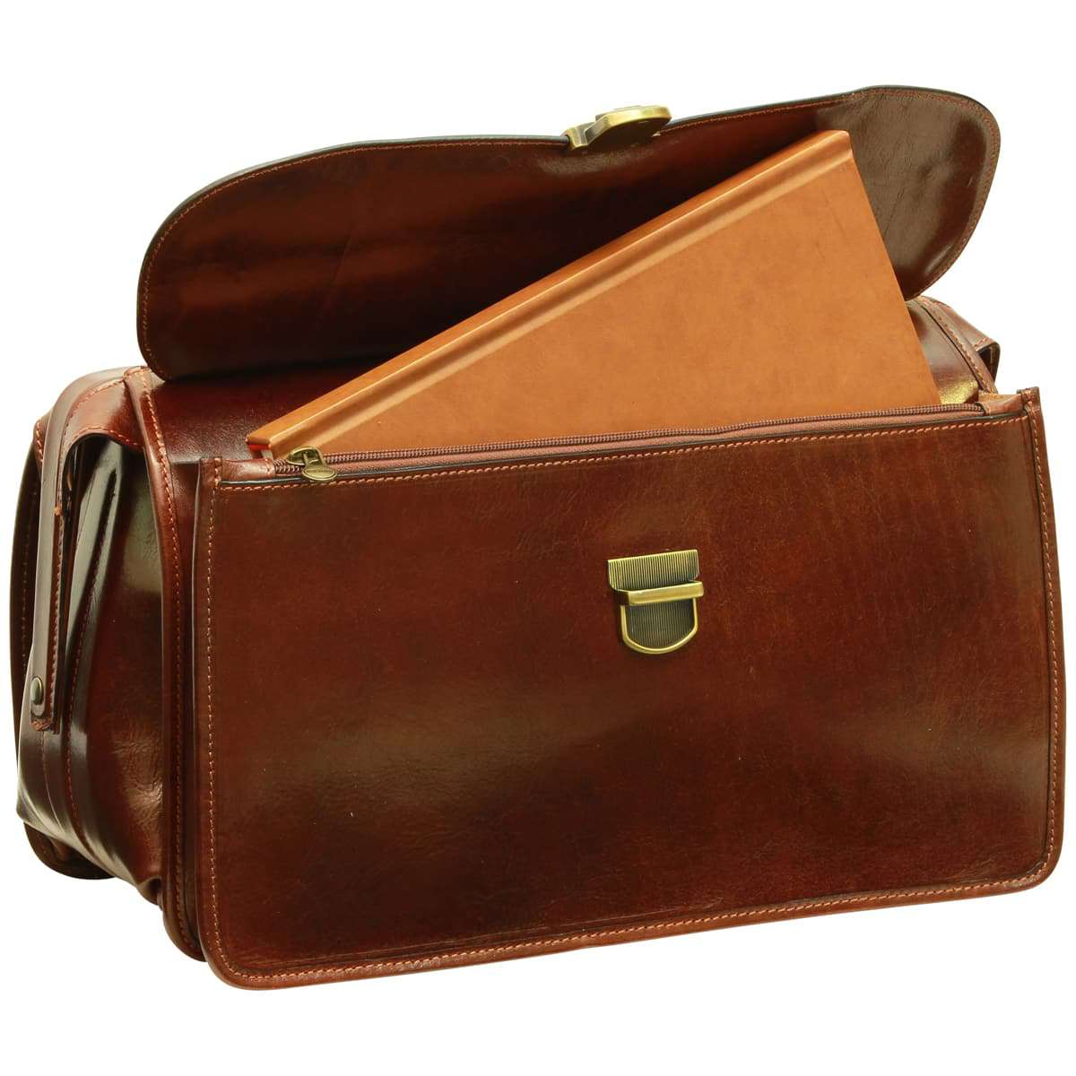 Leather Doctor'S Bag - Brown