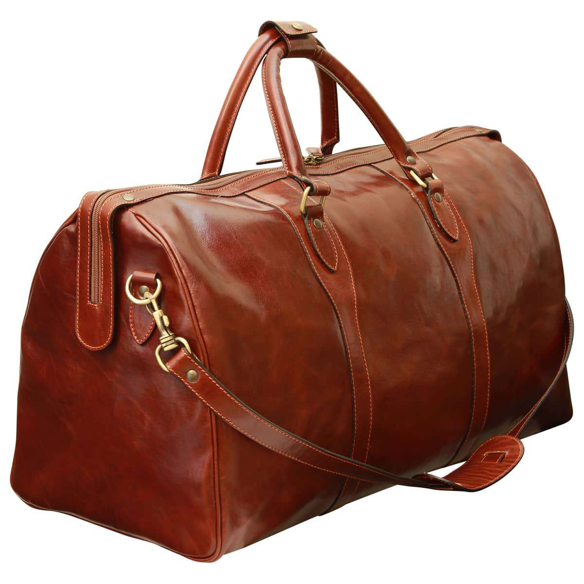 Weekend Travel Bag - Brown