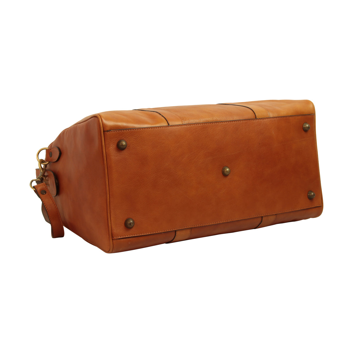 Travel Bag With Shoulder Strap - Brown Colonial