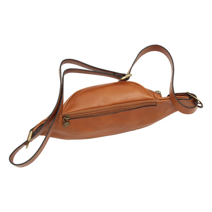 Leather Belt Pack - Brown Colonial