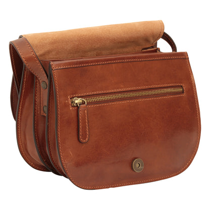 Full Grain Calfskin Shoulder Bag - Brown