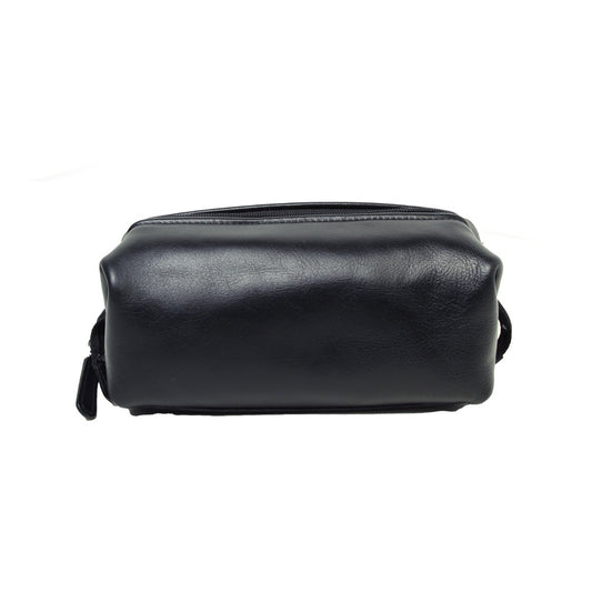 Cowhide Beauty Case - Black