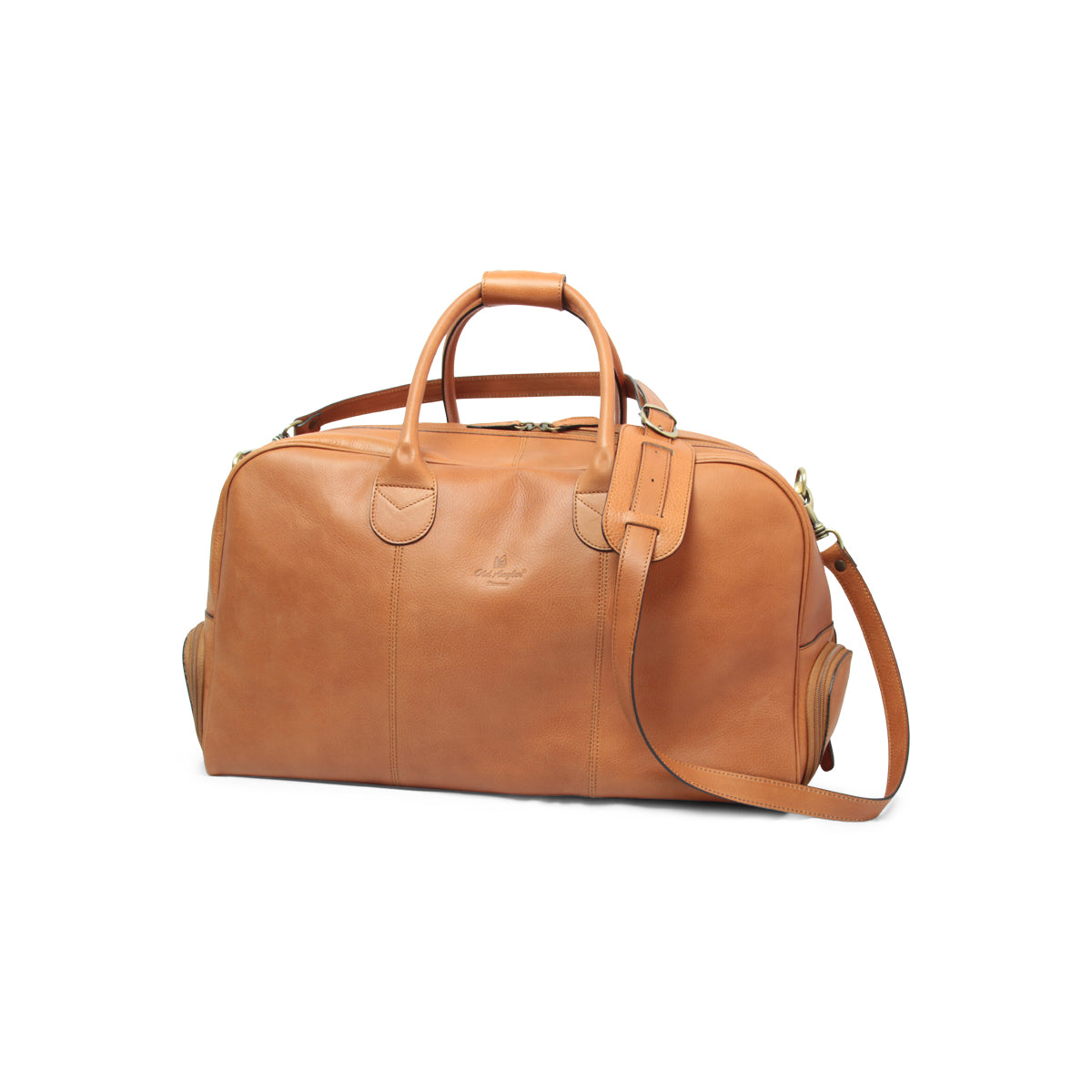 All In One Leather Bag - Gold