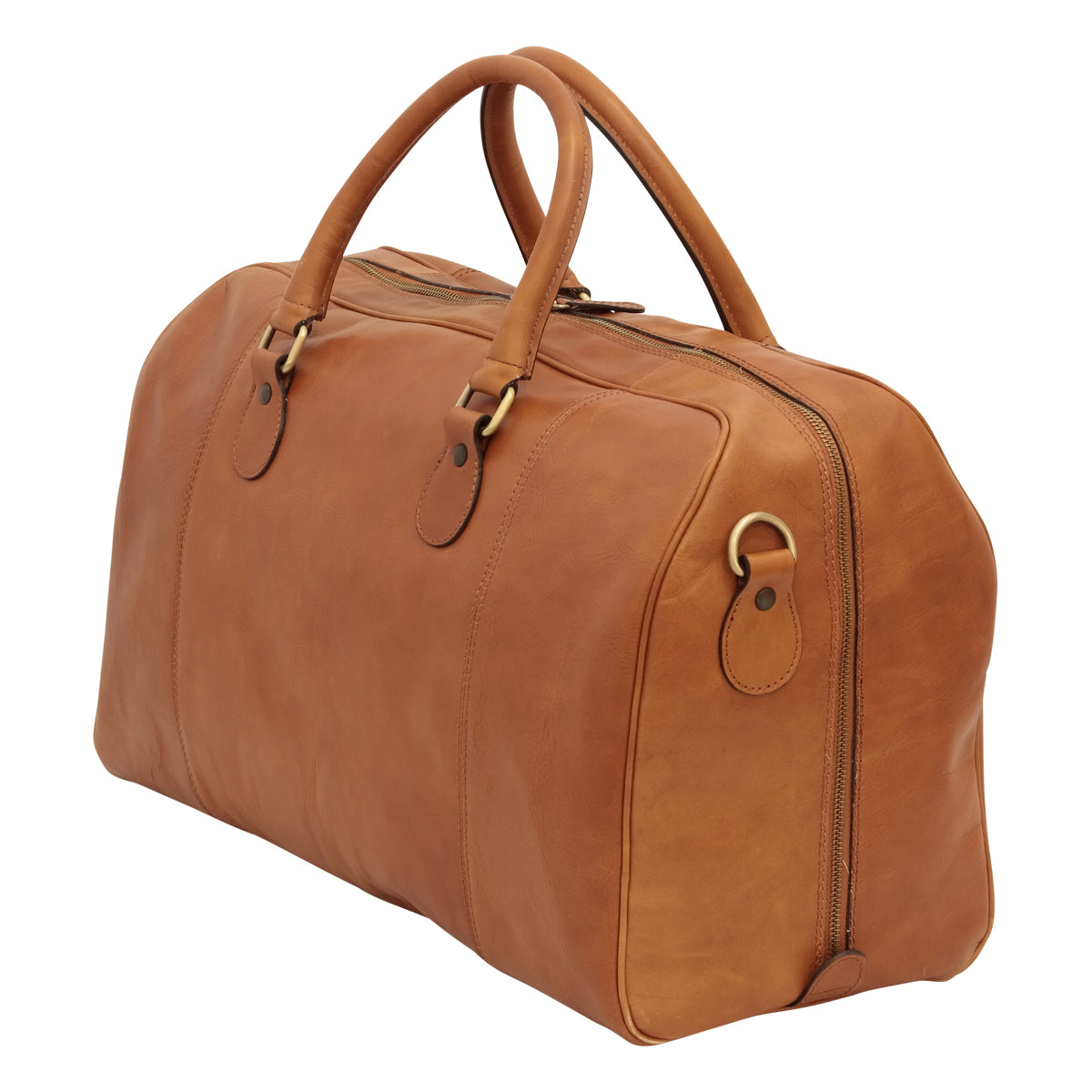 Leather Duffel Bag - Colonial