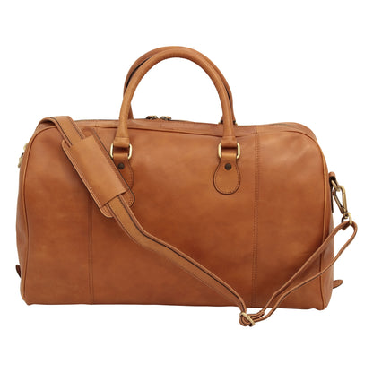 Leather Duffel Bag - Colonial