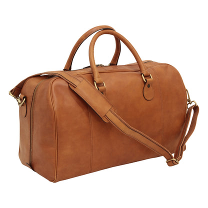 Leather Duffel Bag - Colonial