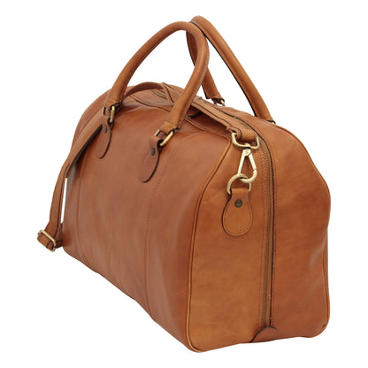 Leather Duffel Bag - Colonial